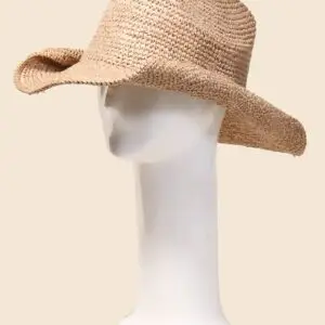 Raffia Straw Braided Hat: KA