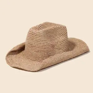 Raffia Straw Braided Hat: KA